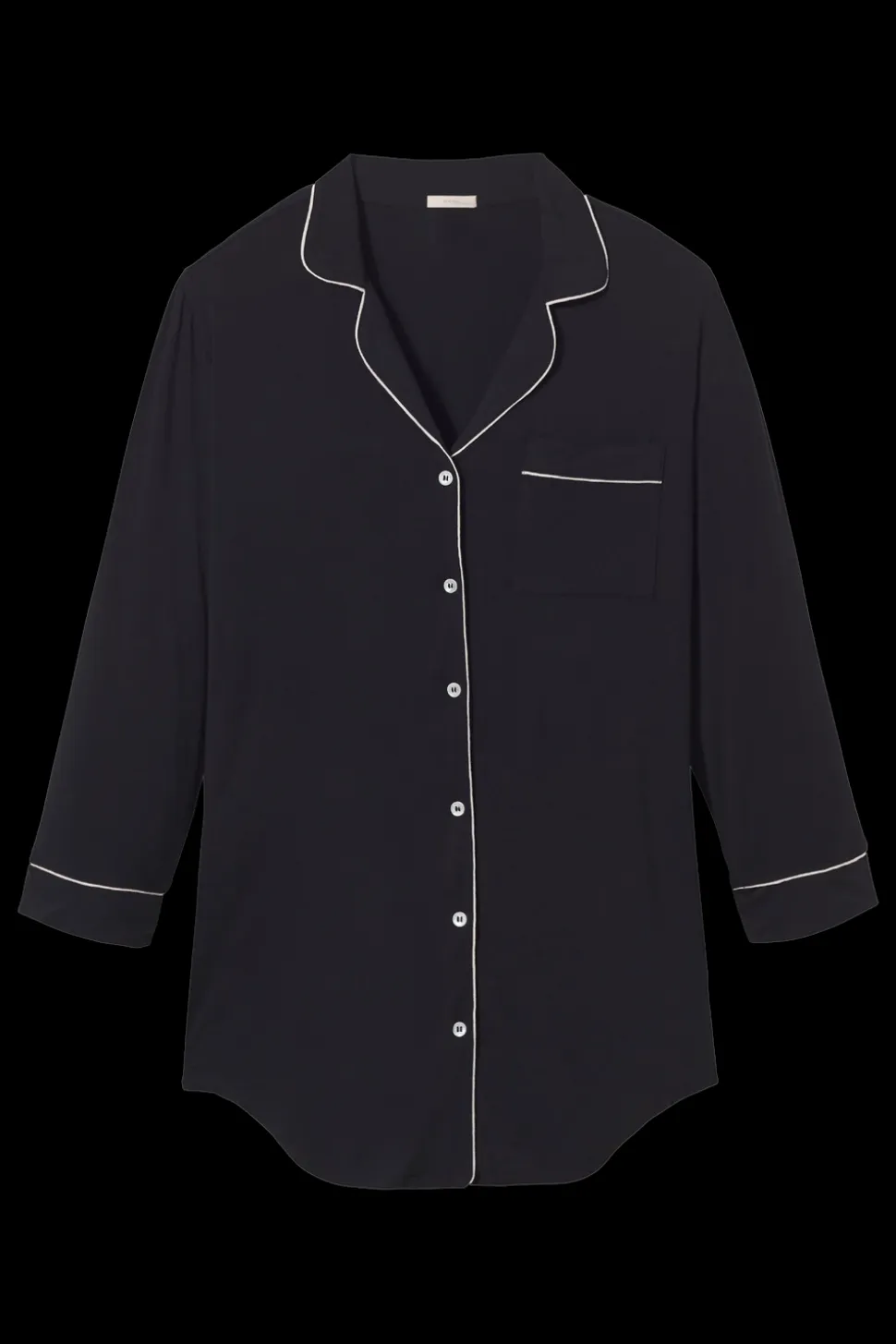 Gisele Sleepshirt in Navy/Ivory