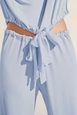 Gisele Slouchy Set in Ice Blue/Ice Blue