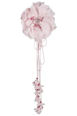 Gol Wrap Dress in Pink