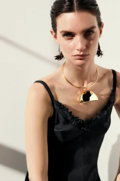 Gold Bell Choker