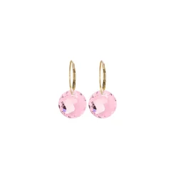 Gold Drop Gem Earring