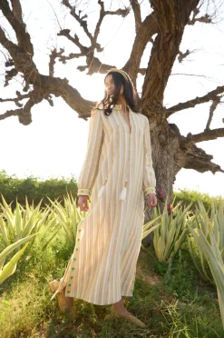 Gold Palm Caftan