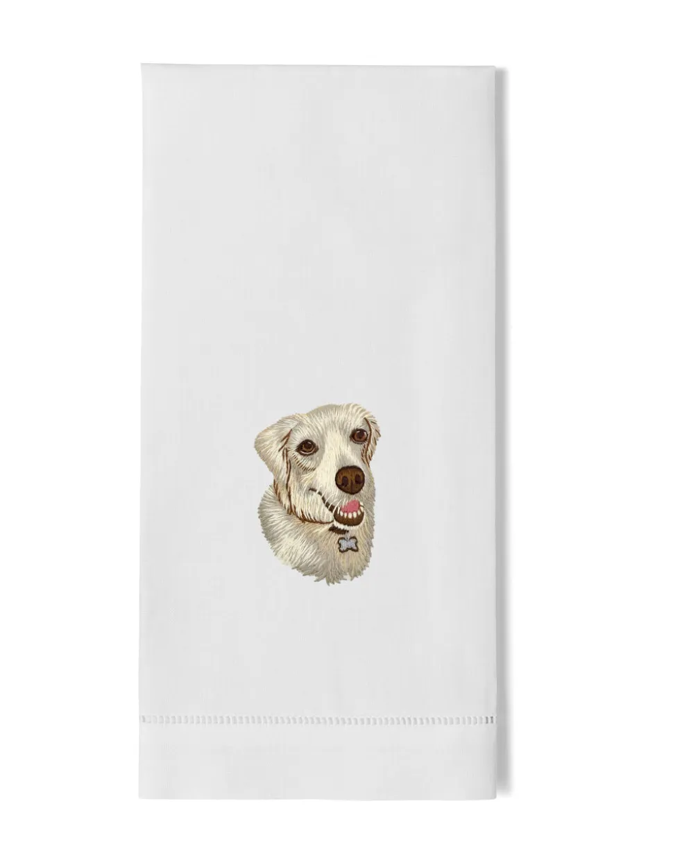 Golden Lab Hand Towel