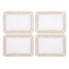 Golden Loopy Cocktail Napkins