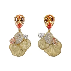 Golden Oceanis Earrings