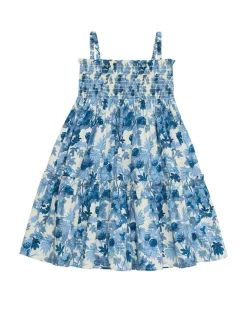 Goldie Dress in Berries Egret