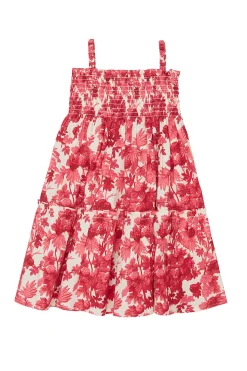 Goldie Dress in Berries Pink