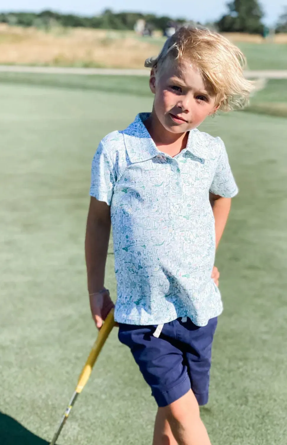 Golf Boy's Polo Shirt