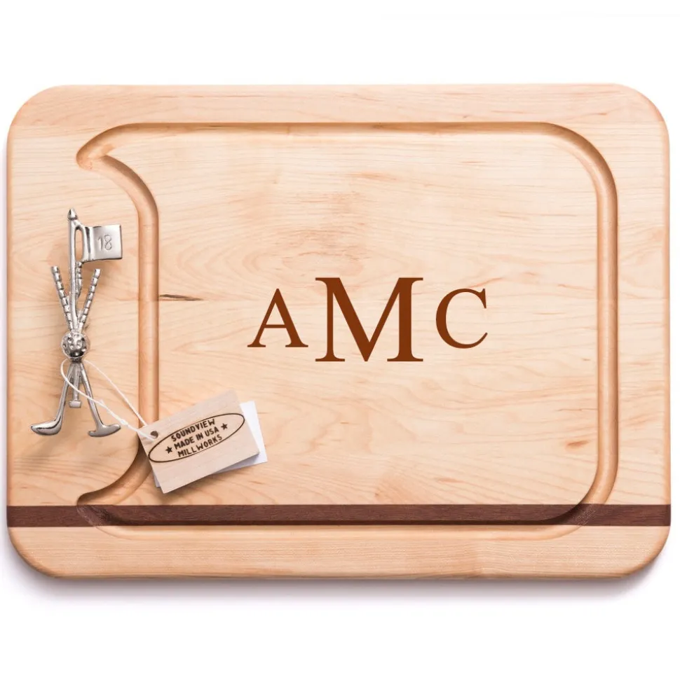 Golf Club Flag Appetizer Boards