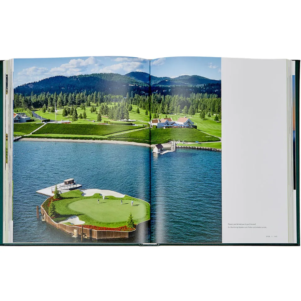 Golf: The Ultimate Book in Bonded Leather