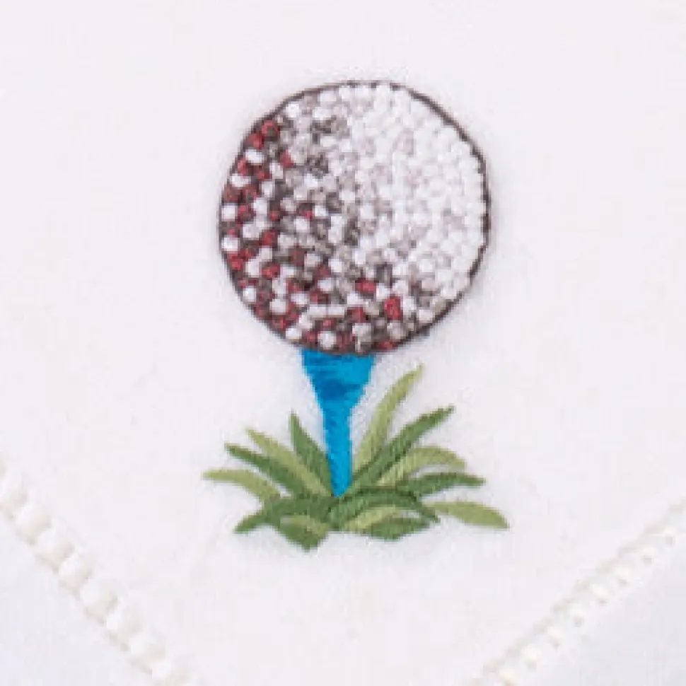 Golfing Mixed Cocktail Napkin Set