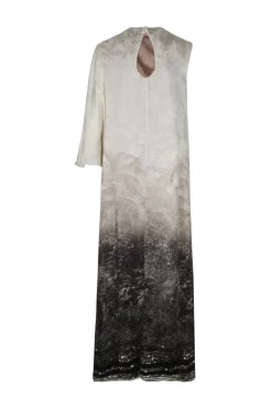 Gonzalez Silk Jacquard Maxi Dress in Paisajes Selva