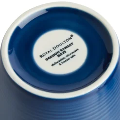 Gordon Ramsay Maze Mug 400ml 13.5floz Denim, Set of 4