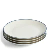 Gordon Ramsay Maze Plate 28cm 11in Denim Line, Set of 4