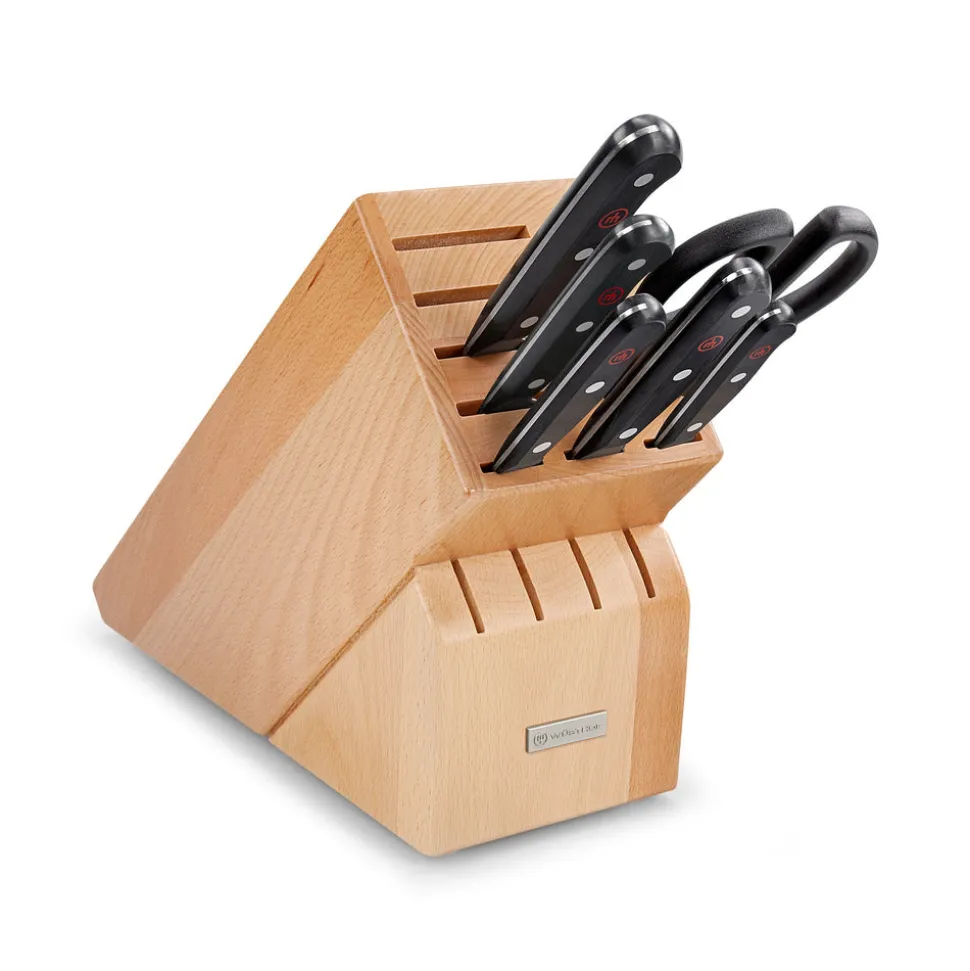 Gourmet Knife Block Set, Set of 7