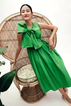 Gracie Dress in Fern