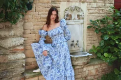 Gracie Top in Blue