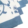 Granada Cornflower Tea Towels in Blue, Set of 3