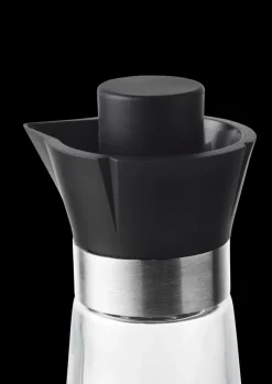 Grand Cru Oil And Vinegar Bottles in Black/Steel