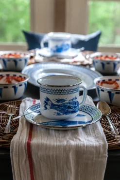 Grande Mugs in Fish Camp, Set of 4