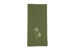 Green Four Leaf Clover Napkin, Set of 2