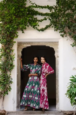 Green Jodhpur Dress
