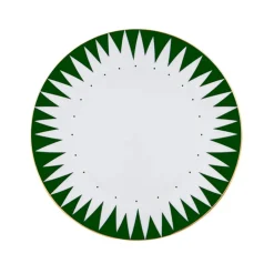 Green Punk Dessert Plate