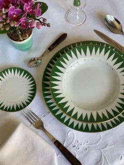 Green Punk Soup & Pasta Plate