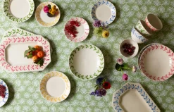 Green Tulip Tablecloth