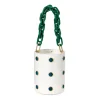 Greenwich Bucket Bag in White