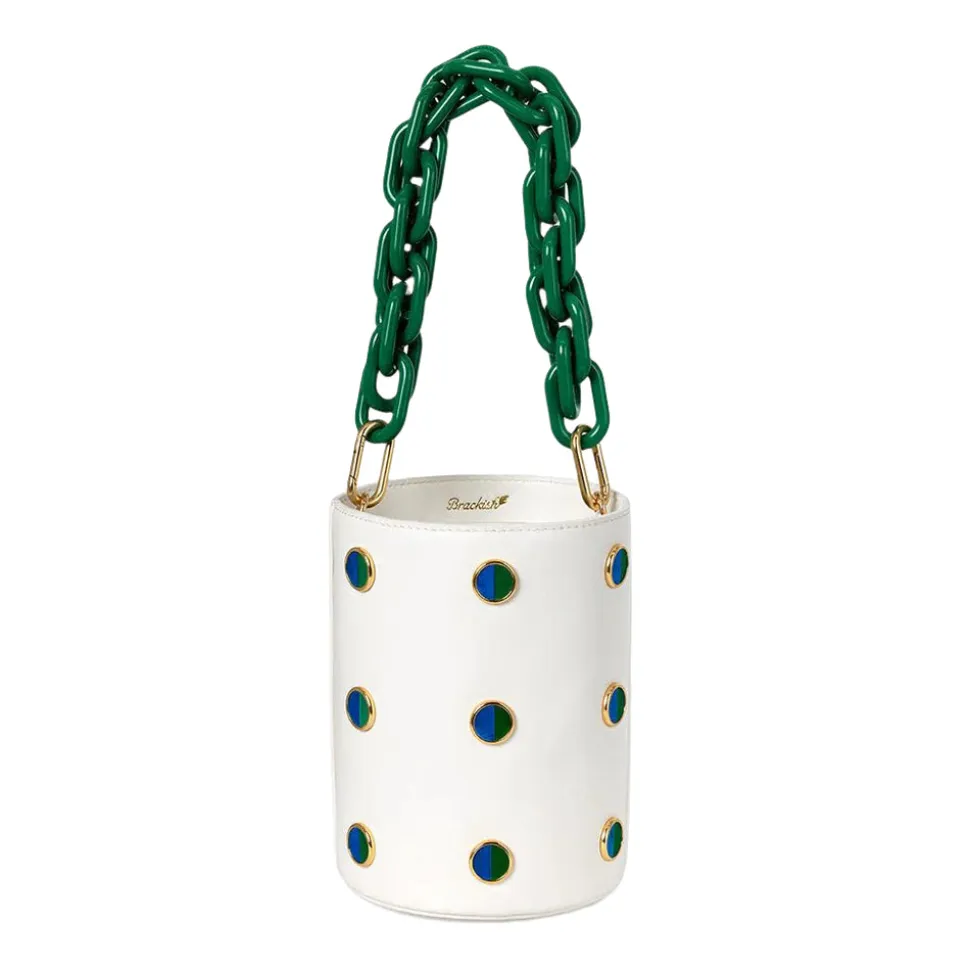Greenwich Bucket Bag in White