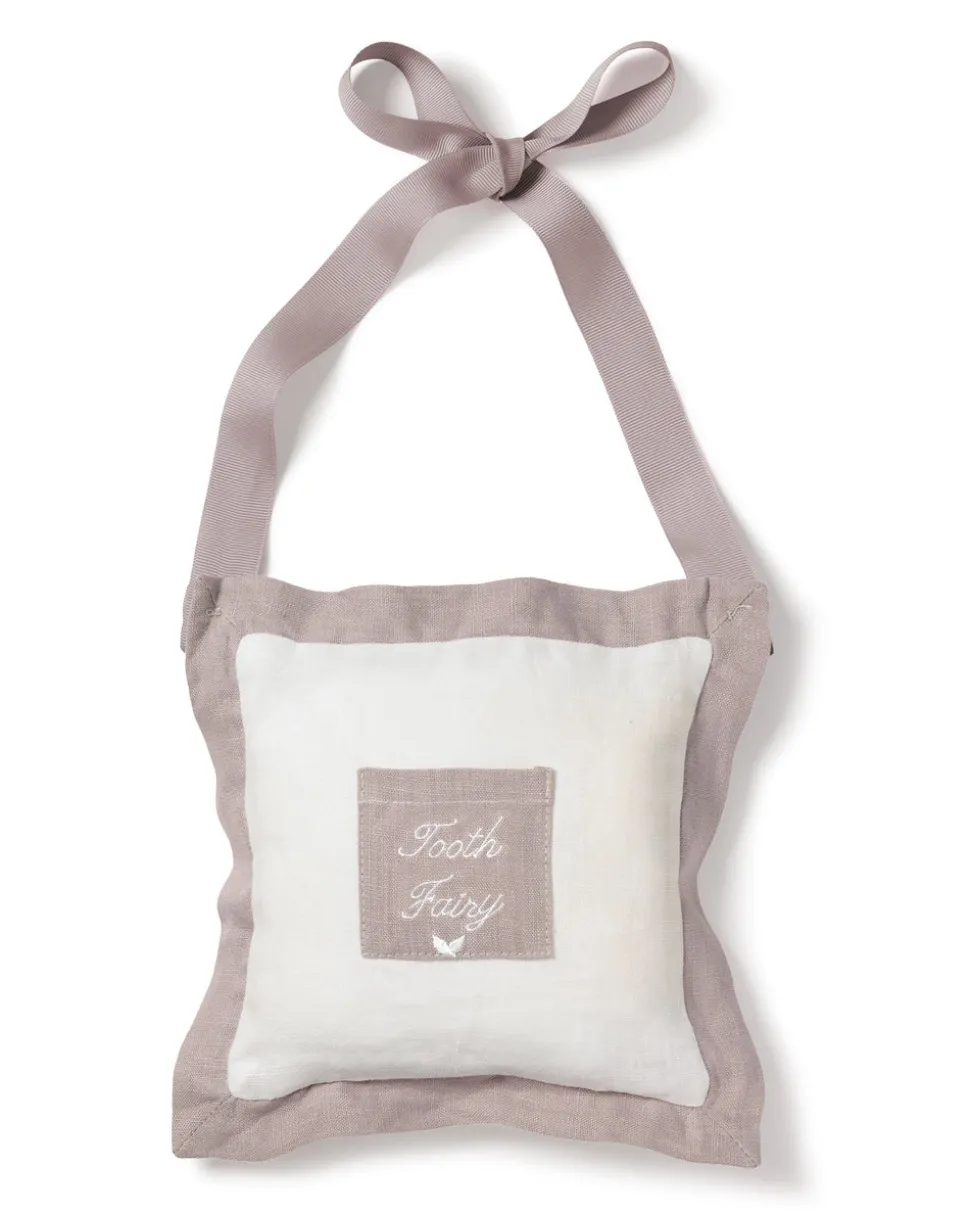Grey Tooth Fairy Pillow