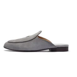 Grigio Suede Milano Mule