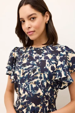 Guinby Dress in Pyrite