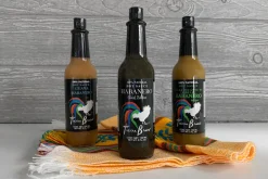 Habanero Hot Sauce Trio & Servilleta