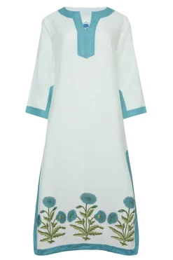 Hampton Caftan in Blue Flower