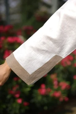 Hampton Caftan Khaki Flower
