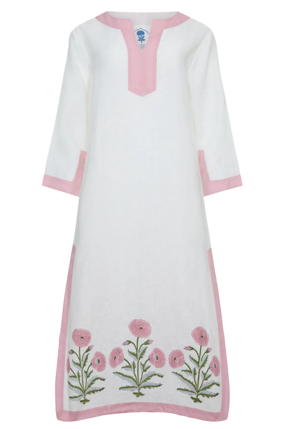 Hampton Caftan Pink Flower