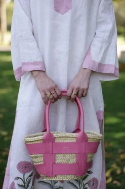 Hampton Caftan Pink Flower