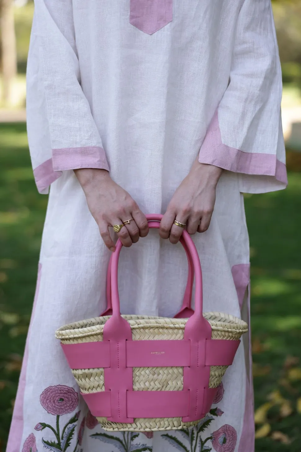Hampton Caftan Pink Flower