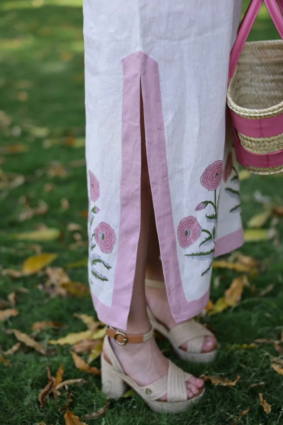 Hampton Caftan Pink Flower