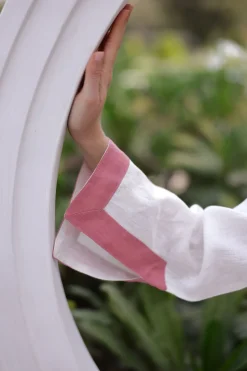Hampton Caftan Pink Palm