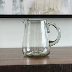 Handblown Glass Pitcher