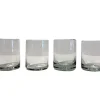 Handblown Shooter Glasses, Set of 4