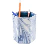 Hand-Marbled Pencil Holder Organizer in Ocean Wave