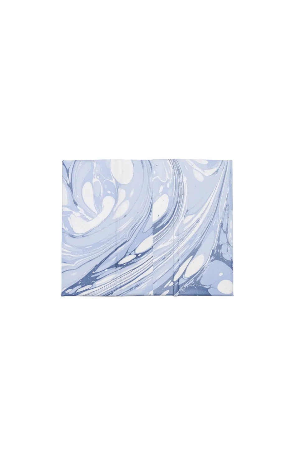 Hand-Marbled Pencil Holder Organizer in Ocean Wave