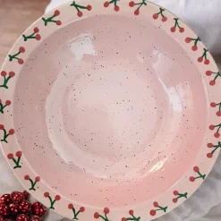Hand-painted Cherry Bowl