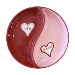 Hand-painted Custom Yin-Yang Aperitivo Bowl