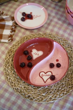 Hand-painted Custom Yin-Yang Aperitivo Bowl