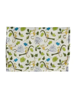 Happy Monkey Burp Cloth